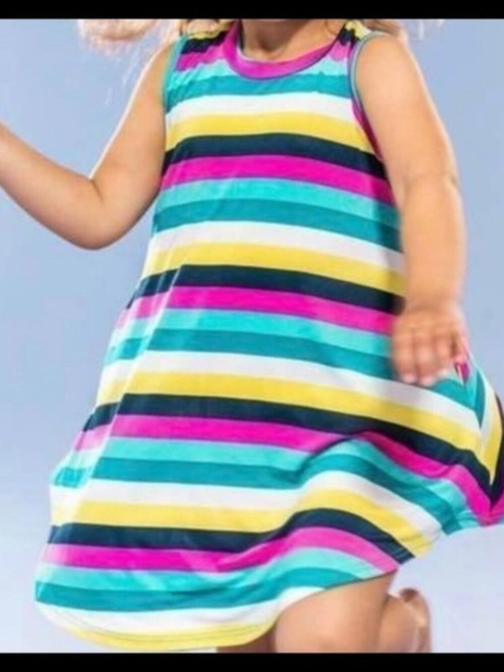 Swimsuit coverup. Stripes . 4T 🛍